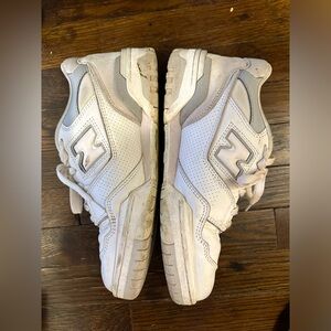 New Balance 550 White & Gray Sneakers